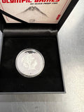 NEW ZEALAND 1 DOLLAR TOKYO 2020 OLYMPIC GAME 1OZ SILVER PROOF COIN