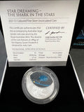 2021 $1 Frosted Uncirculated Silver Coin Star Dreaming the Shark In the Sky RAM