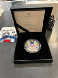 Great Britain 2021 £2 The Who 1oz Silver Colorized Proof Coin