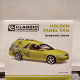 Classic Carlectables Holden Panel Van Barbados Green Model Car