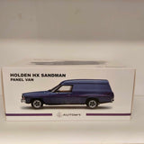 Auto Art Blue Holden HX Sandman Panel Van Model Car