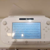 Wii U gamepad and console - White