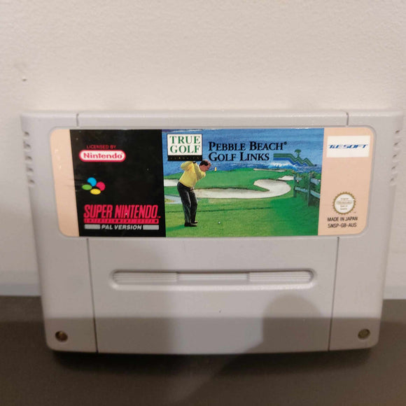 Pebble Beach Golf Links for SNES