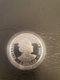 Spinner Dolphin 1oz silver $1 dollar Coin