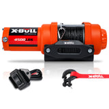 X-BULL Electric Winch 12v Synthetic Rope 4500LBS Wireless Remote ATV UTV 2041KG - FREE POSTAGE