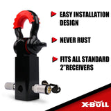 X-BULL Winch Recovery Kit 13PCS Recovery tracks /Snatch Strap Off Road 4X4 -FREE POSTAGE